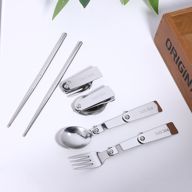 1Pc/3Pcs Stainless Steel Spoon - đánh giá và giá Bamboo Cutlery Travel