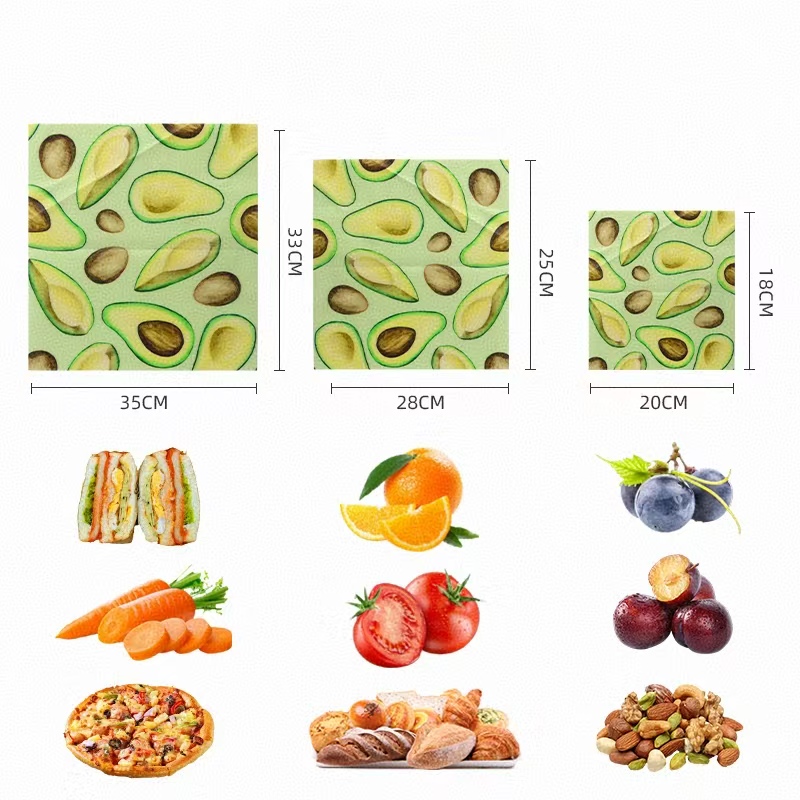 In Stock Organic Cotton Beeswa - đánh giá và giá Beeswax Food Cover