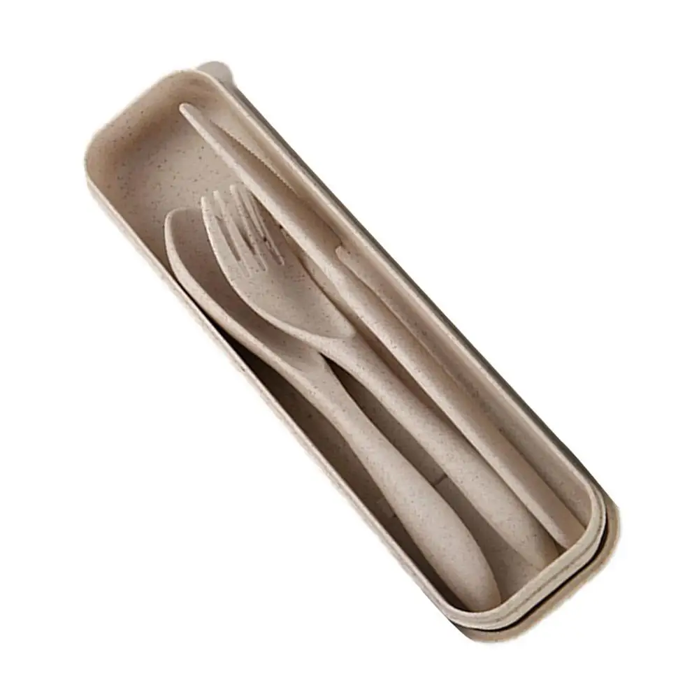 Travel Cutlery Set With Case S - đánh giá và giá Bamboo Cutlery Travel