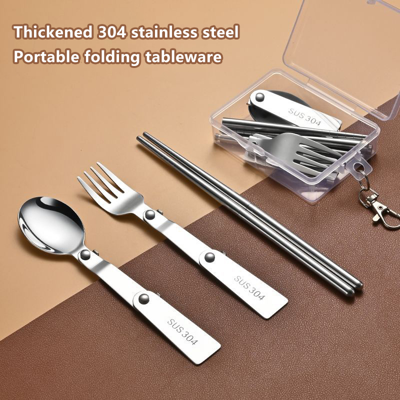 1Pc/3Pcs Portable Outdoor Cutl - đánh giá và giá Bamboo Cutlery Travel
