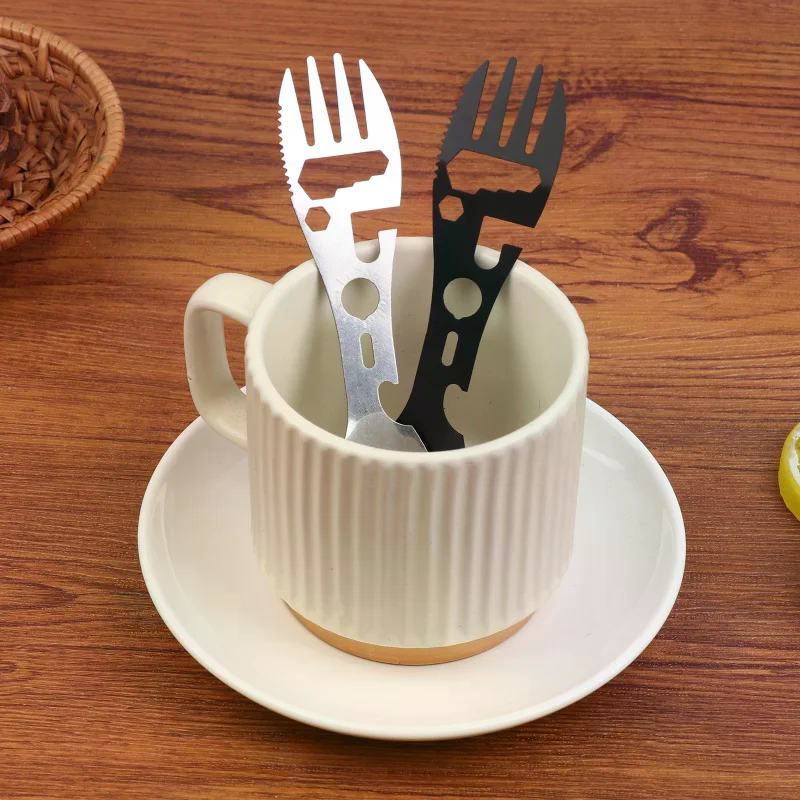 1/5Pcs 10 In 1 Camping Utensil - đánh giá và giá Bamboo Cutlery Travel