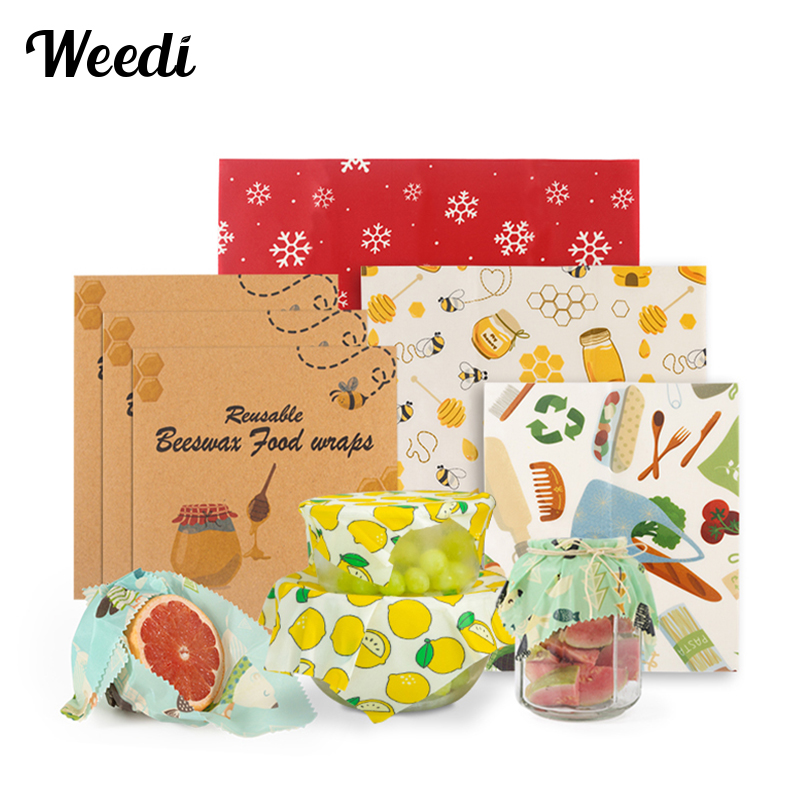 WEEDI 3Pack Reusable Beeswax W - đánh giá và giá Beeswax Food Cover