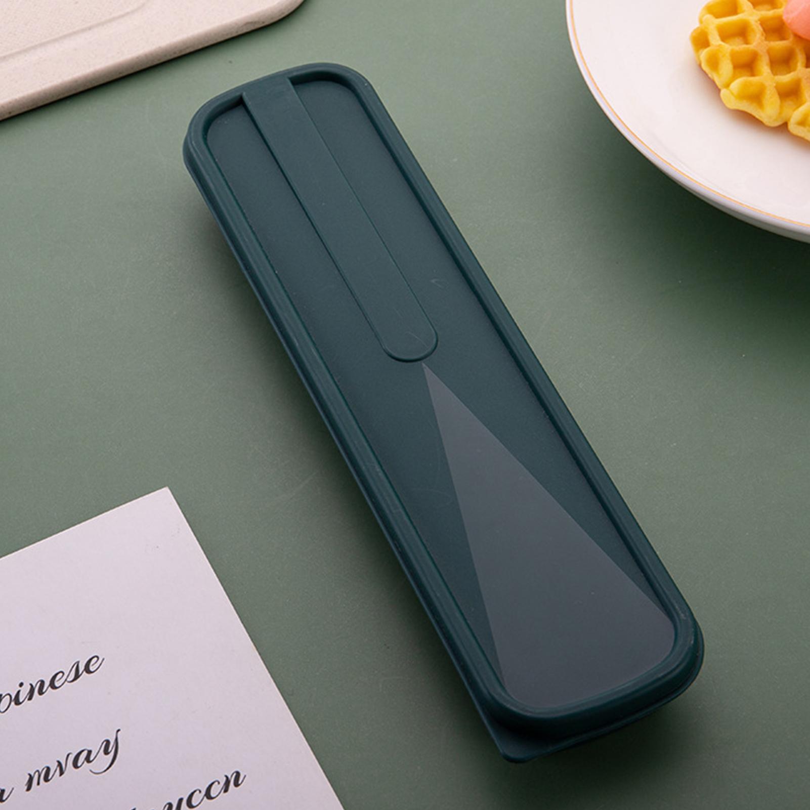 Portable Tableware Storage Box - đánh giá và giá Bamboo Cutlery Travel
