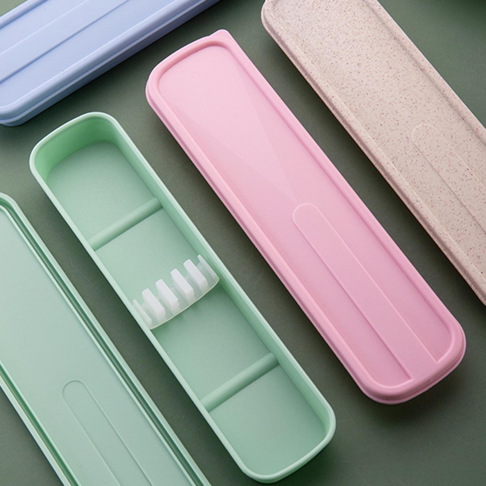 Tableware Box Environmental Cu - đánh giá và giá Bamboo Cutlery Travel