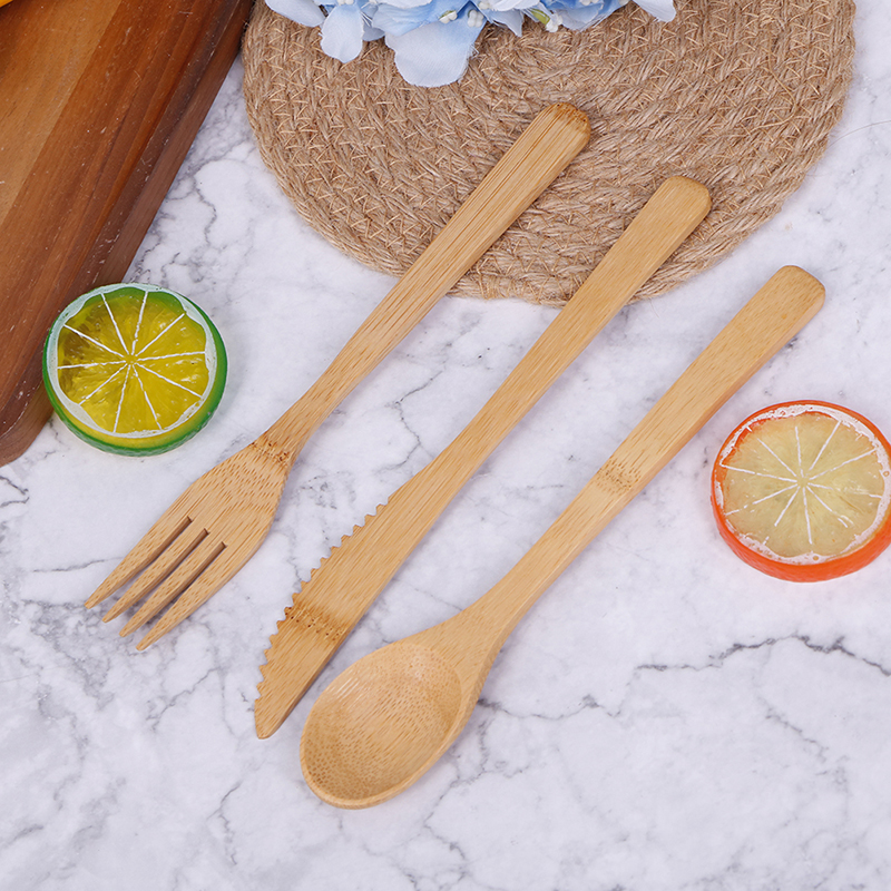 1 Set Bamboo Travel Cutlery Se - đánh giá và giá Bamboo Cutlery Travel