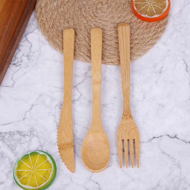 1 Set Bamboo Travel Cutlery Se - đánh giá và giá Bamboo Cutlery Travel